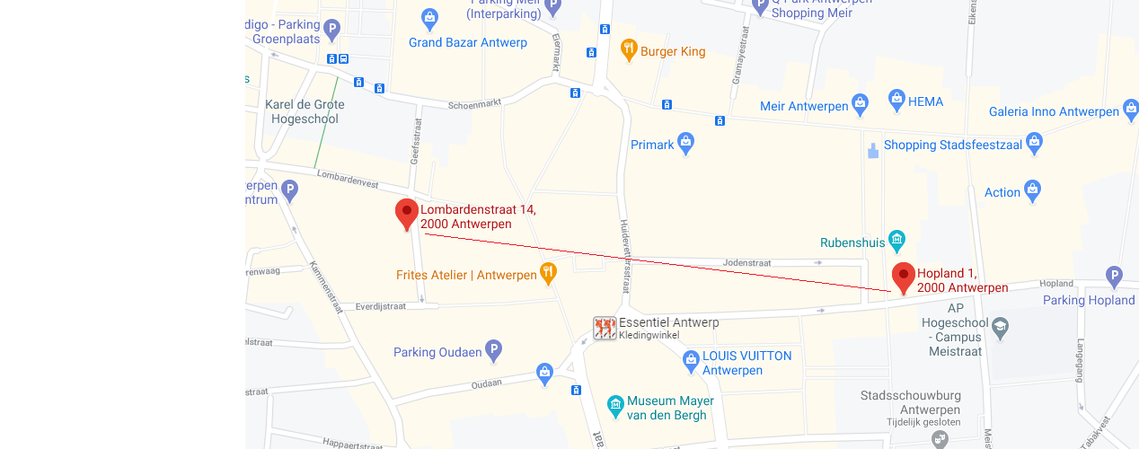 CompanyAntwerpen op Google Maps